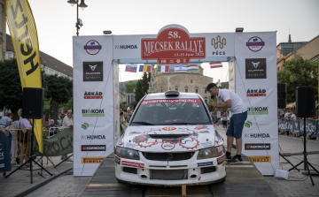 Törött újjal is a dobogón a Mitropa Ralin!